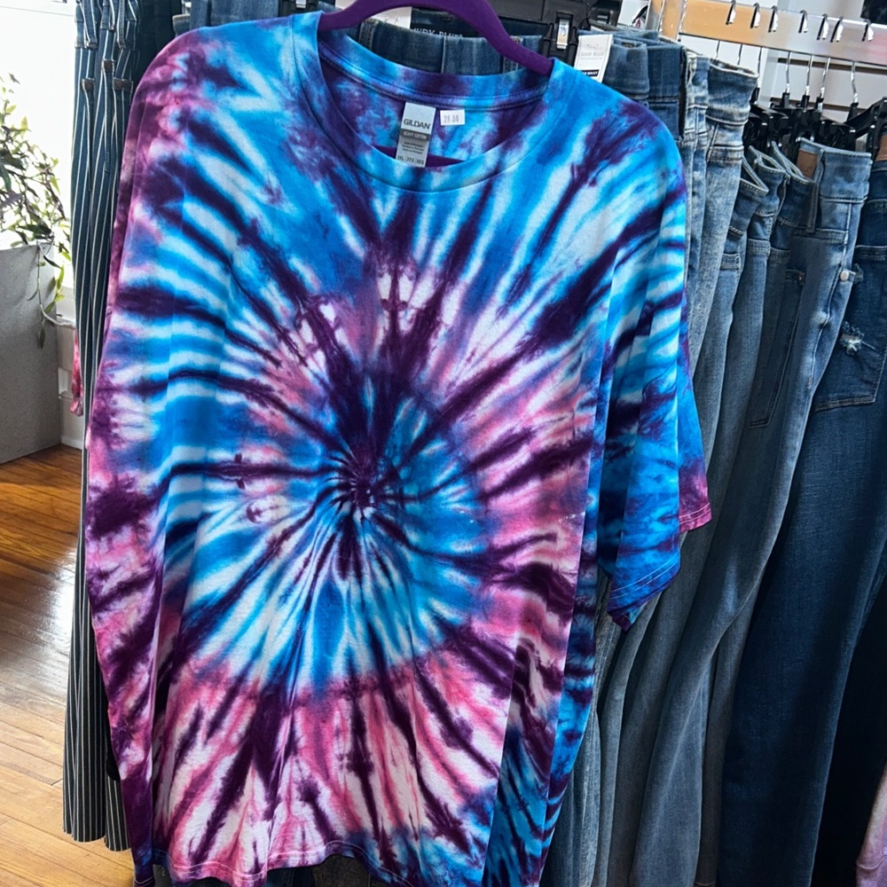 Unisex Gildan Multicolor Tie-Dye T-Shirt